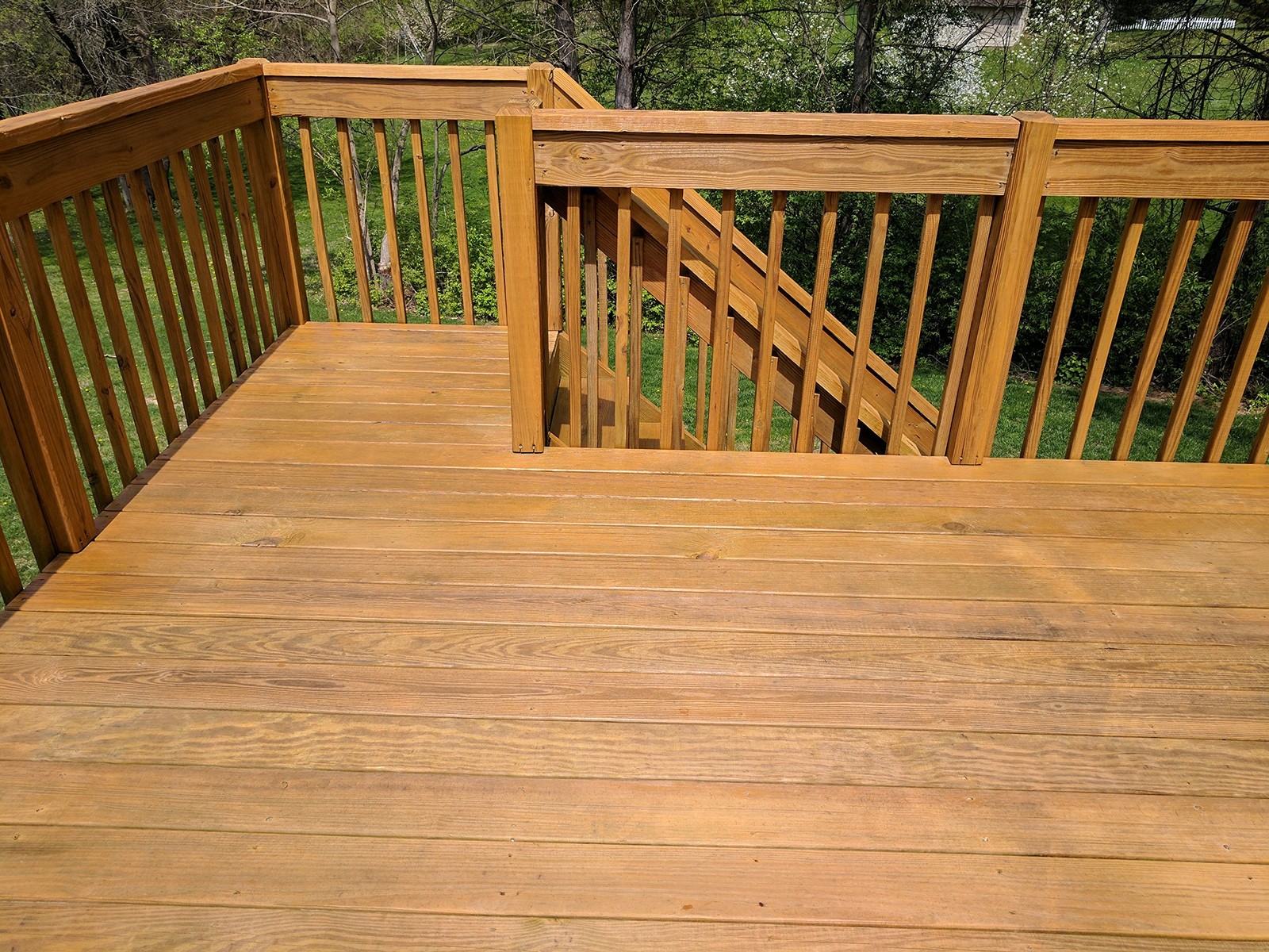 SaverSystems #1 Deck Premium Semi-Transparent Outdoor Wood 1 Gallon, Natural