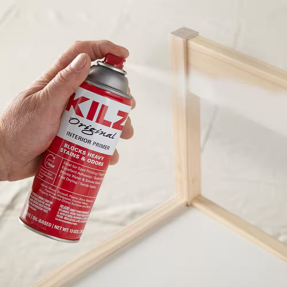 Original 13 Oz. White Oil-Based Interior Primer Spray, Sealer, and Stain Blocker