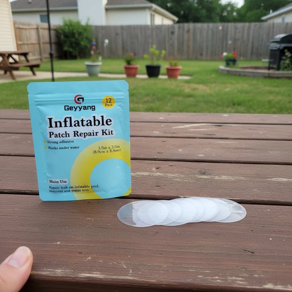 Inflatable Patch Repair Kit, Waterproof Air Mattress Kit,…