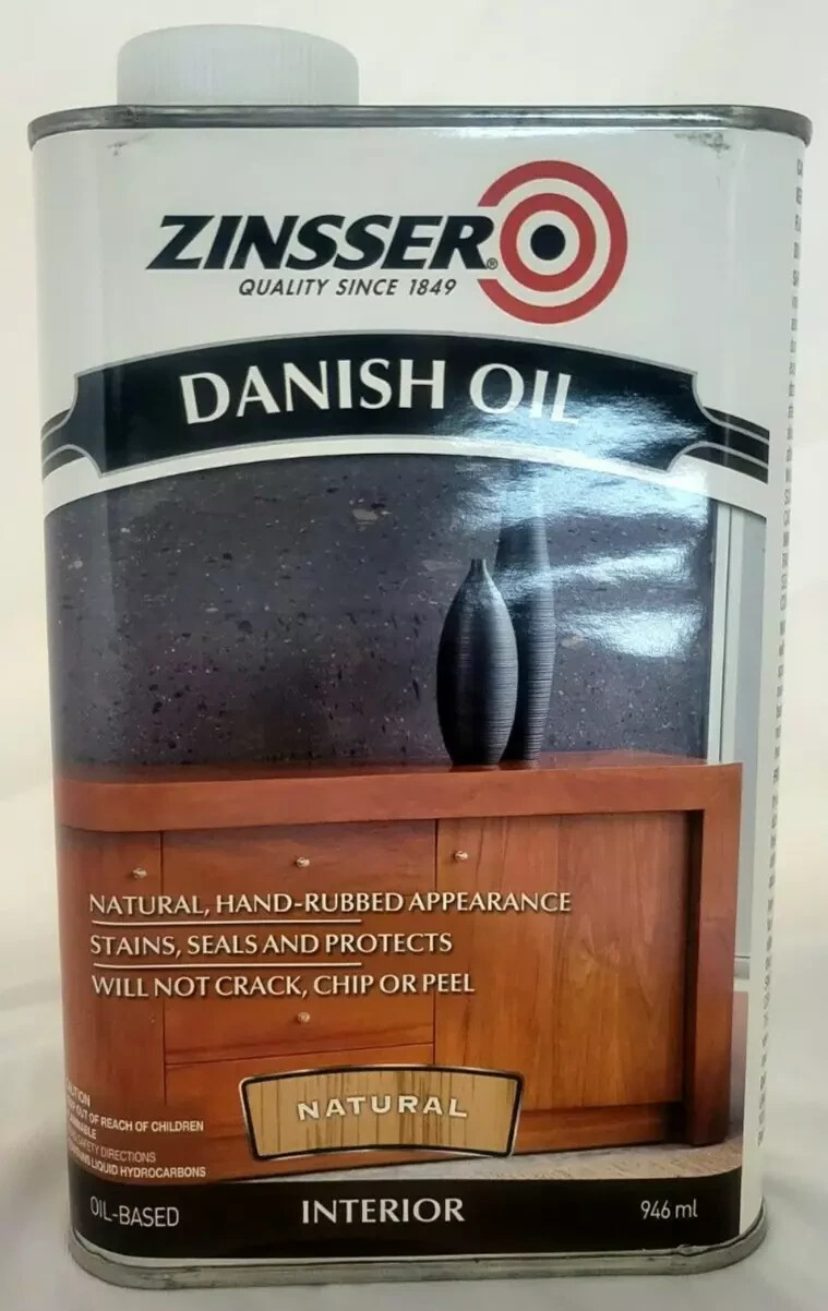 NEW Zinsser Danish Oil – Natural – Interior – 946mL FREE SHIPPING