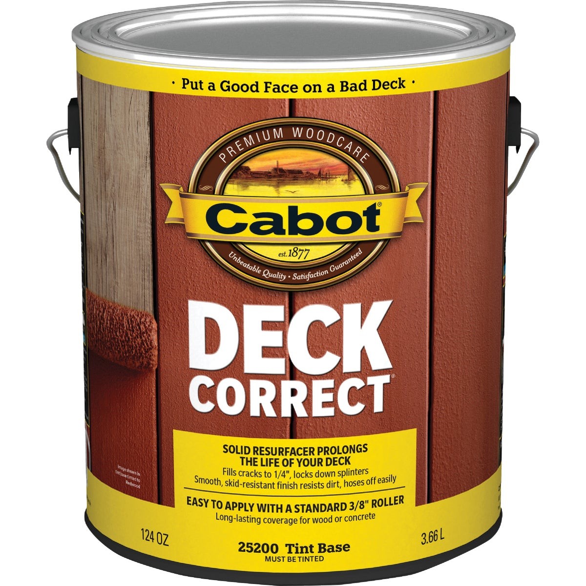 Cabot DeckCorrect, Tint Base, 1 Gal. 140.0025200.007 Cabot DeckCorrect