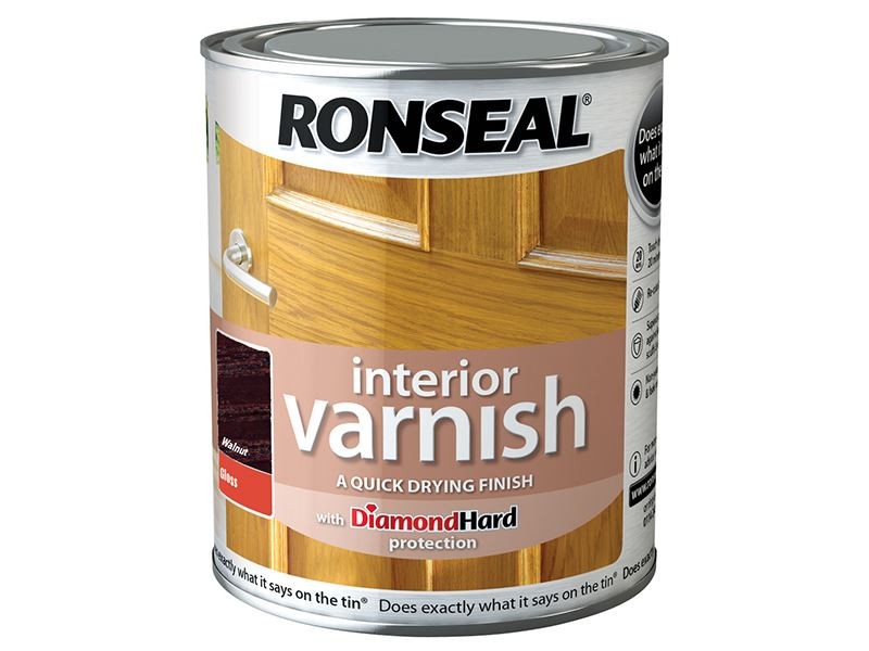 Ronseal – Walnut Gloss Quick Interior Varnish