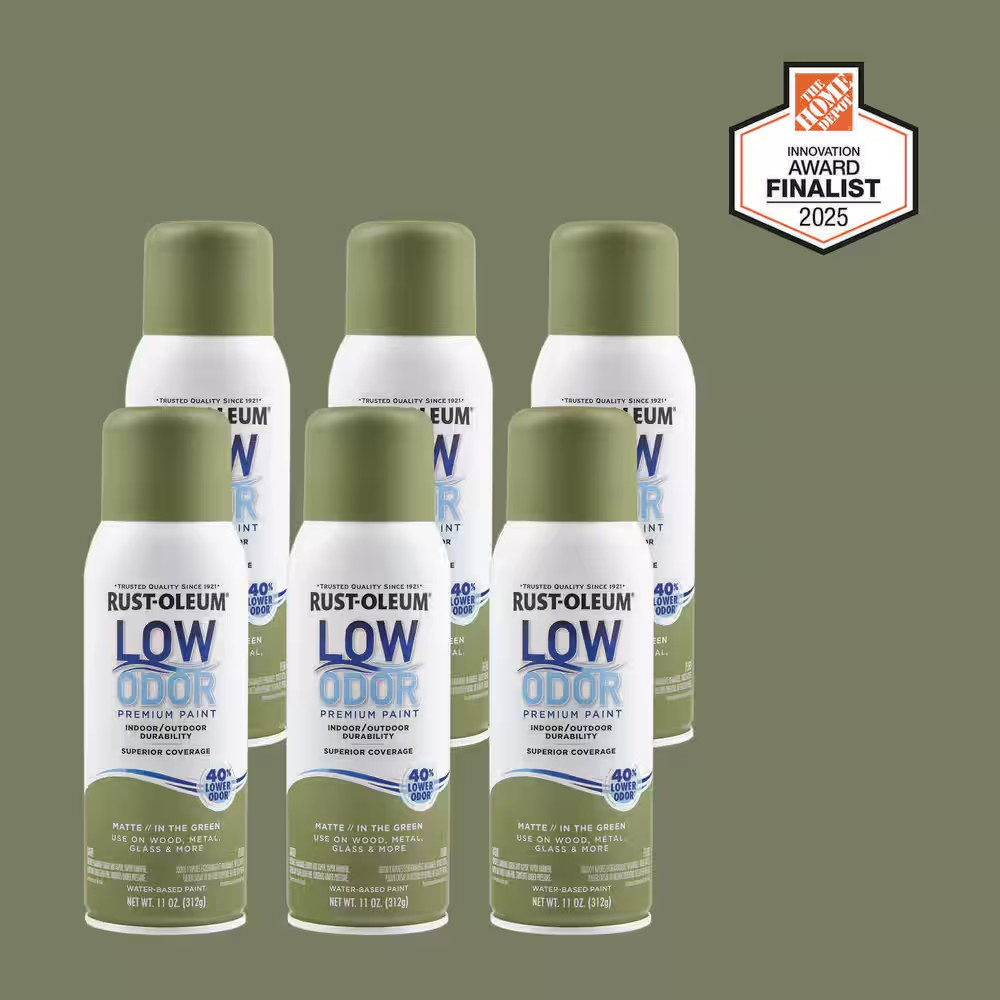 11 Oz. Matte in the Green Low Odor Water-Based Spray (Case of 6)