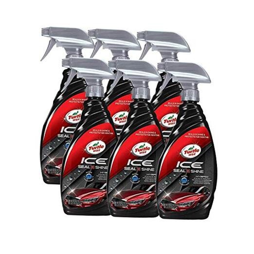 ICE Seal N Shine, Car Wax Sealant, High Gloss Shine, 16 Fl Oz (Pack of 6)