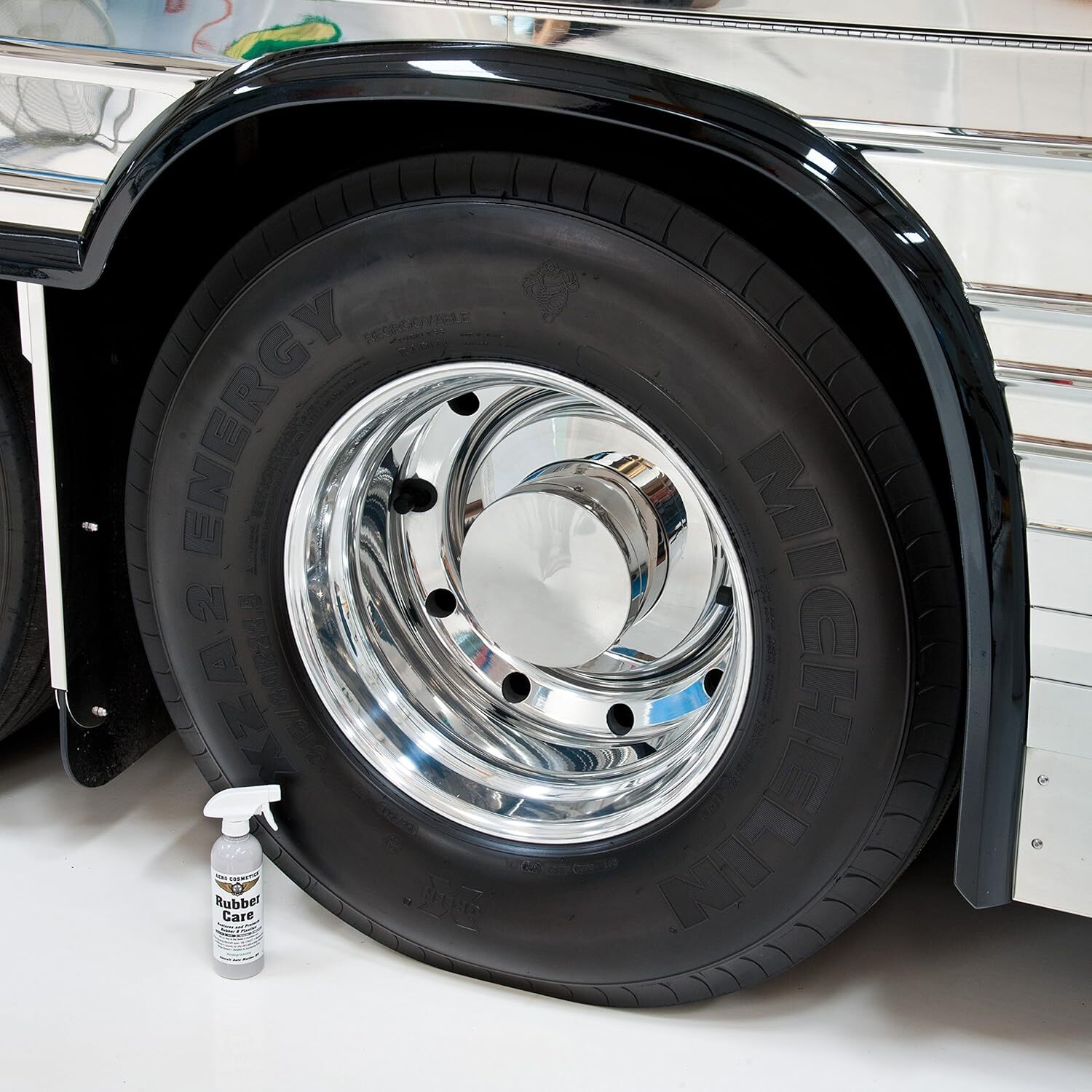 Ceramic Tire Dressing Protector, No Tire Shine, No Dirt or Brake Dust Attracting