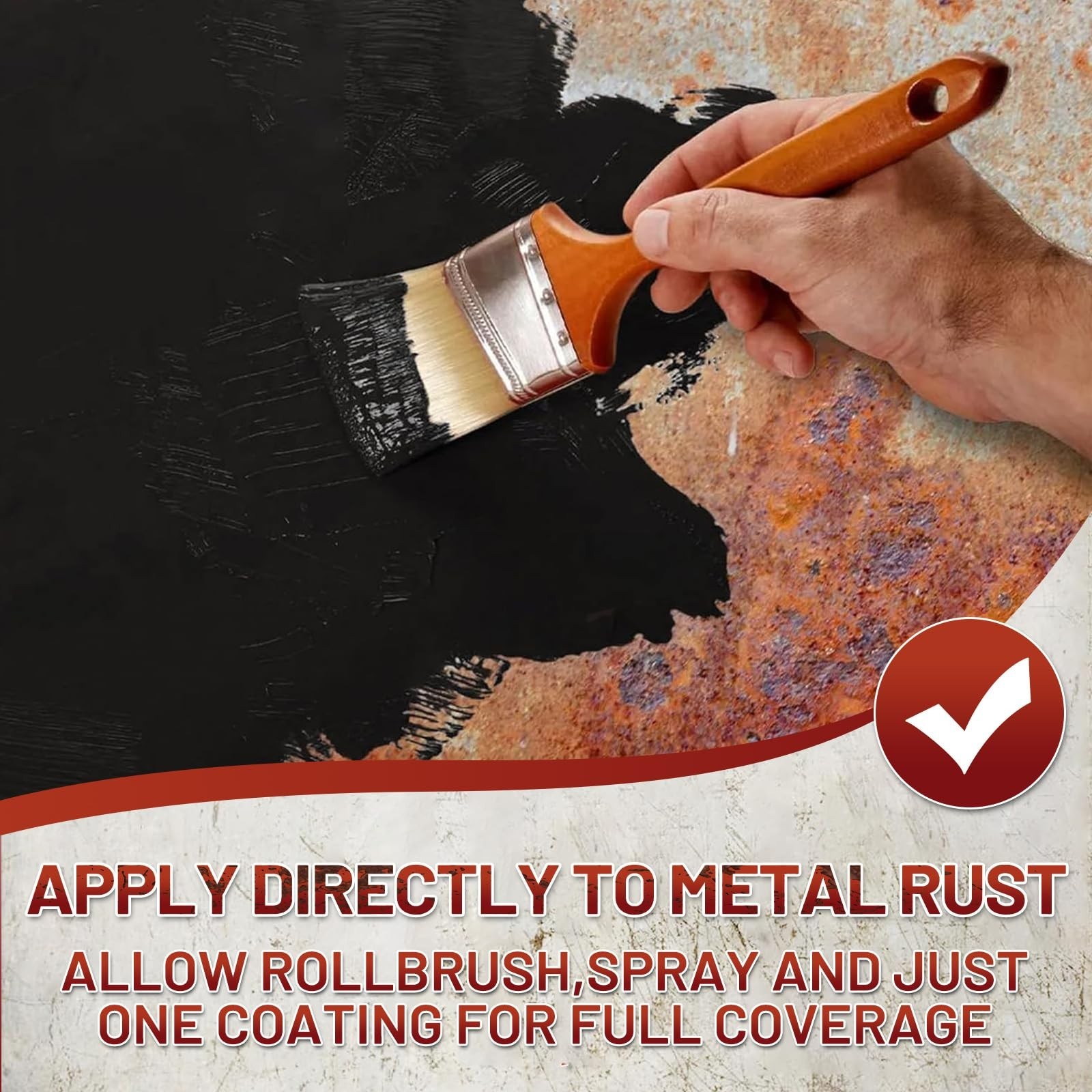 Permanently Prevent Rust & Corrosion – Anti-Rust Coating for Metal, 35 Fl Oz