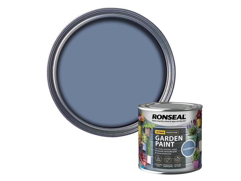 Ronseal – Centaur Blue Garden Painting