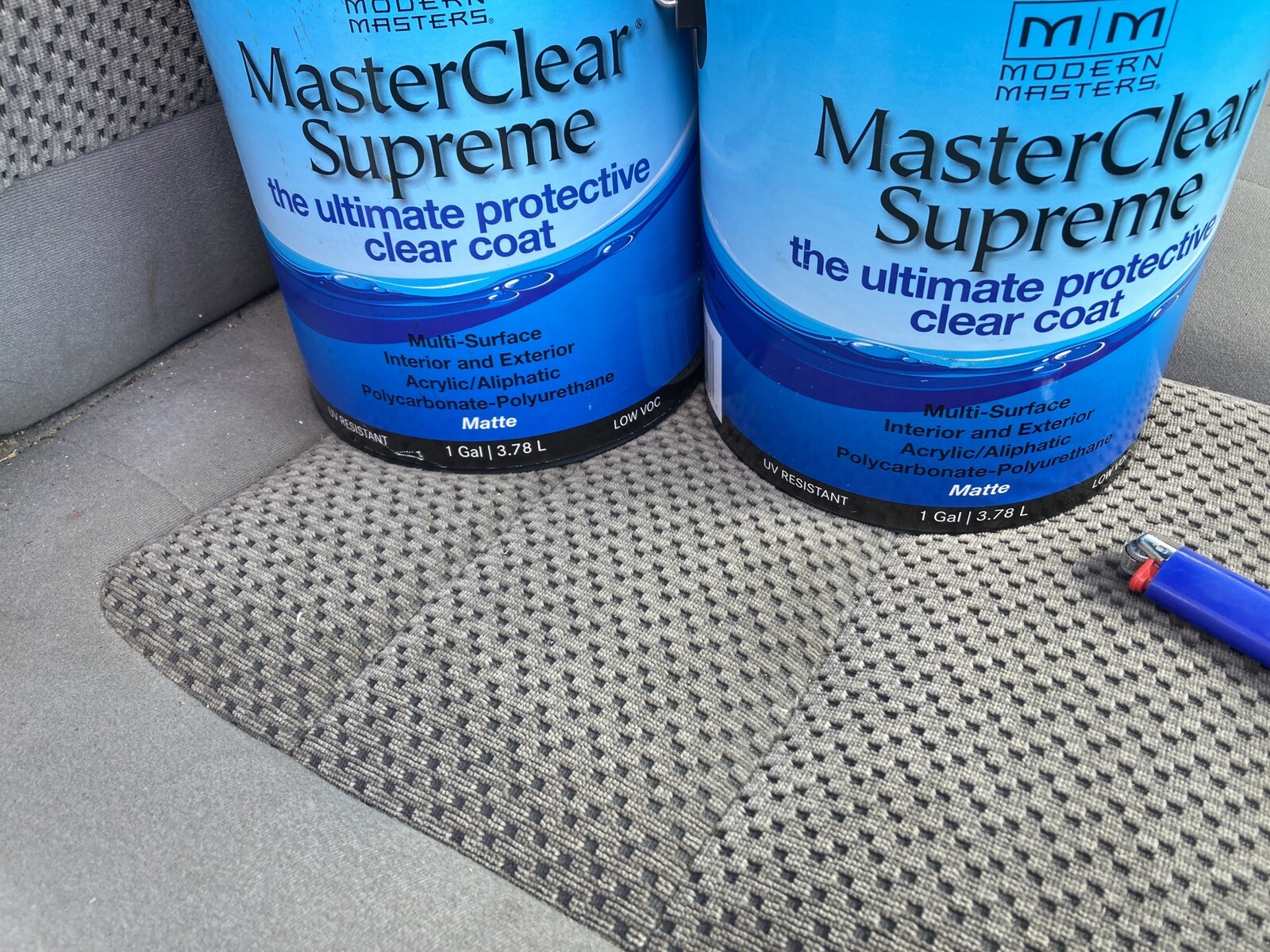 Modern Masters MasterClear Supreme Satin Clear Water-Based Protective Coat Gallo