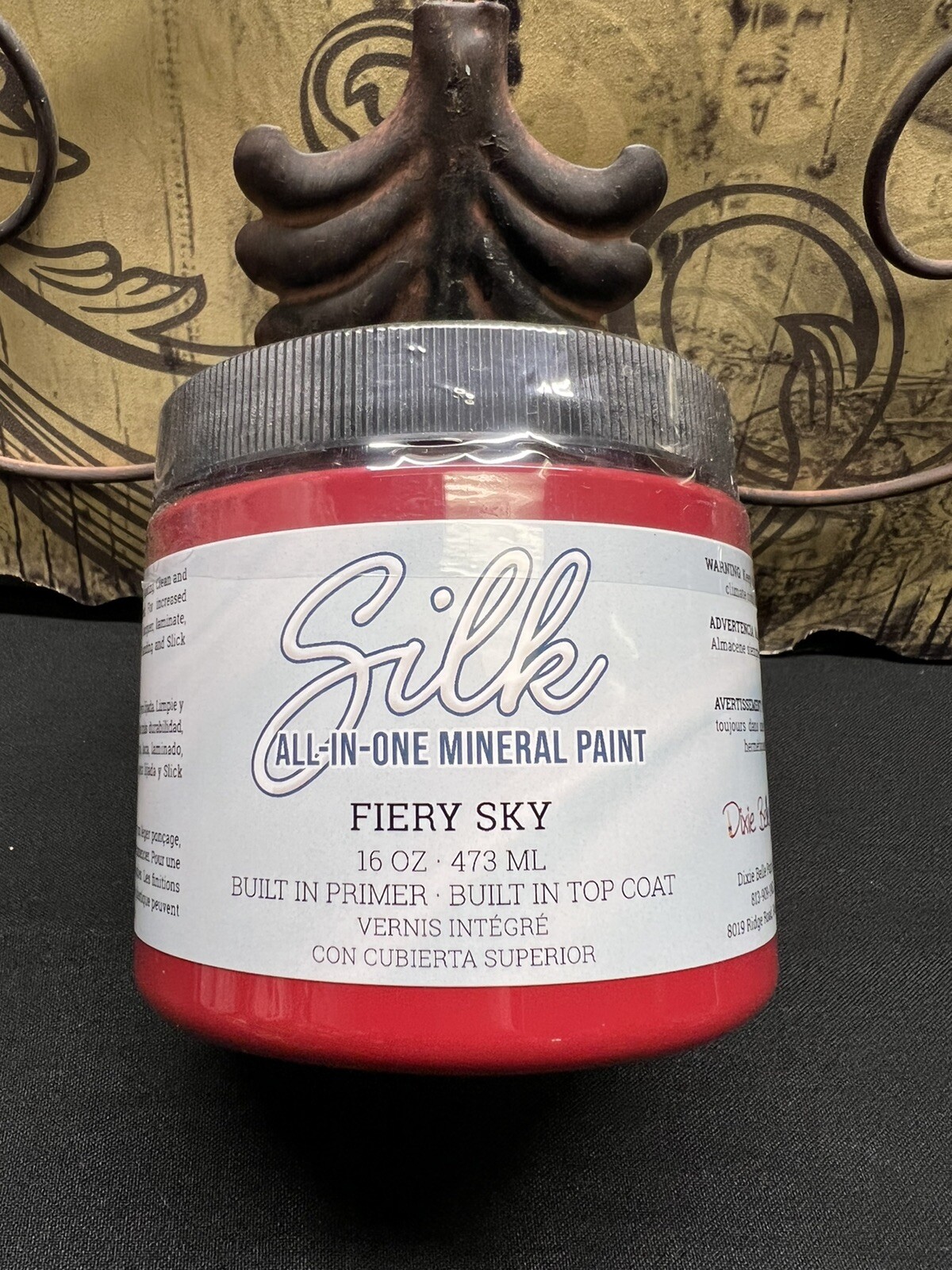 DIXIE BELLE SILK ALL IN ONE PAINT FURNITURE CABINET DIY CRAFTS ~FIERY SKY~