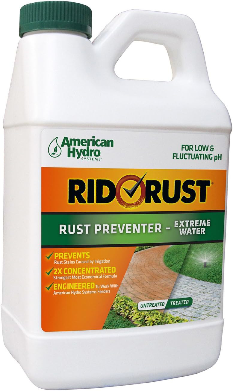 American Hydro Systems RR2 Rid O’ Rust Stain Preventer Extreme Water, 1/2 2 2