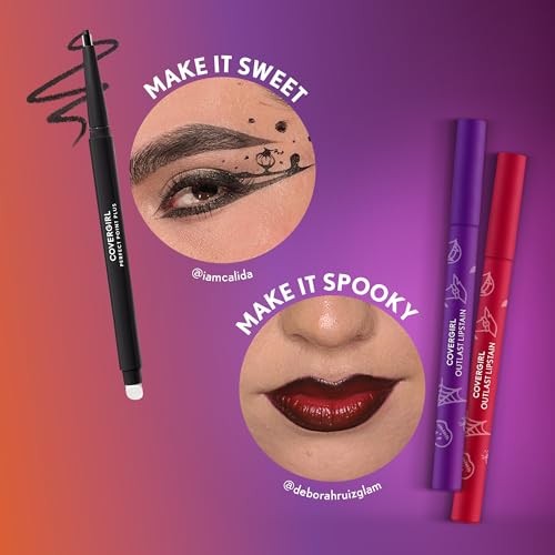 Covergirl Outlast Lipstain, 97 Fangtastic, Smooth Application, Precise Pen