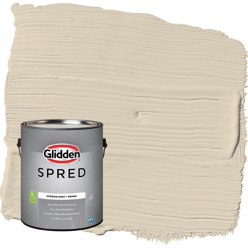 Low Odor Latex Paint Primer Multi-Surface Washable Mildew Resistant 400 sq ft US