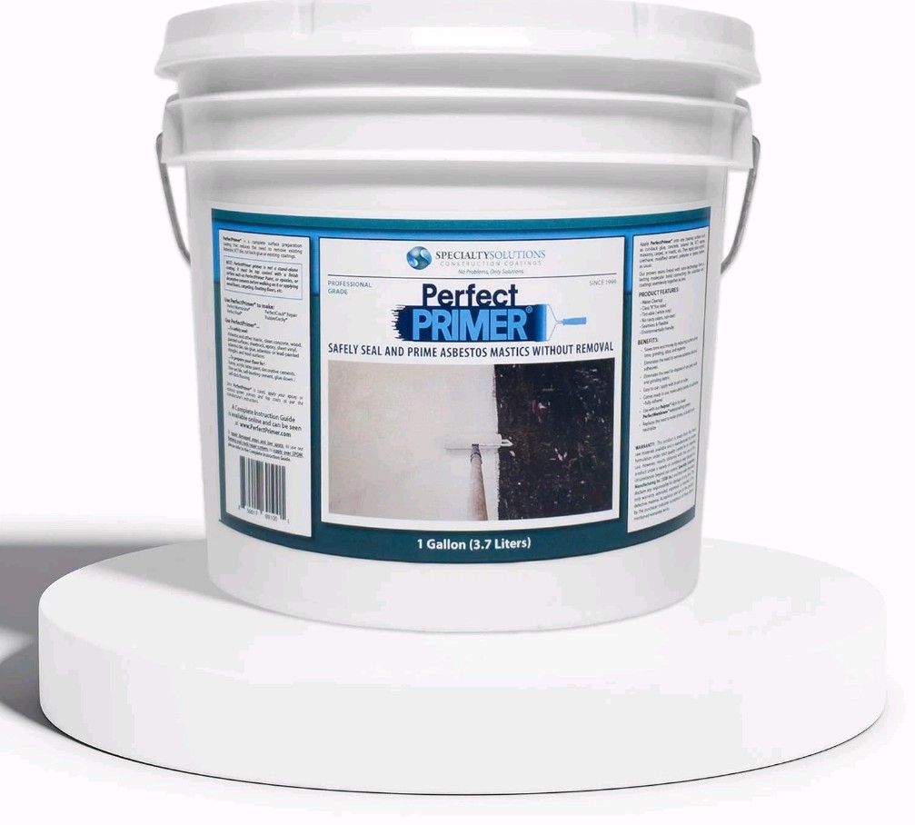 Encapsulant | Asbestos Sealer | No Mastic Removal Required | Adheres New Coating