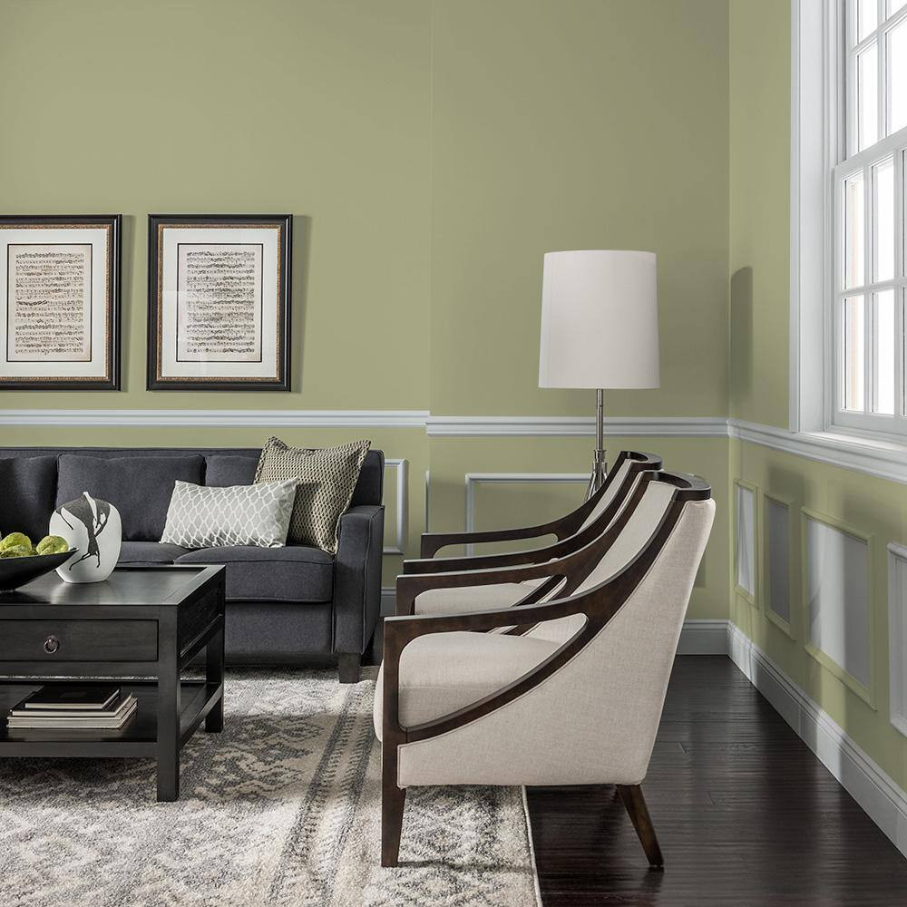 8 Oz. Envy PPG1123-5 Satin Interior Paint Sample