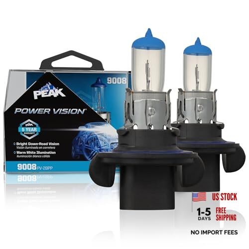 Power Vision Automotive High Performance 9008/H13 65/55W Headlights (2 Pack)