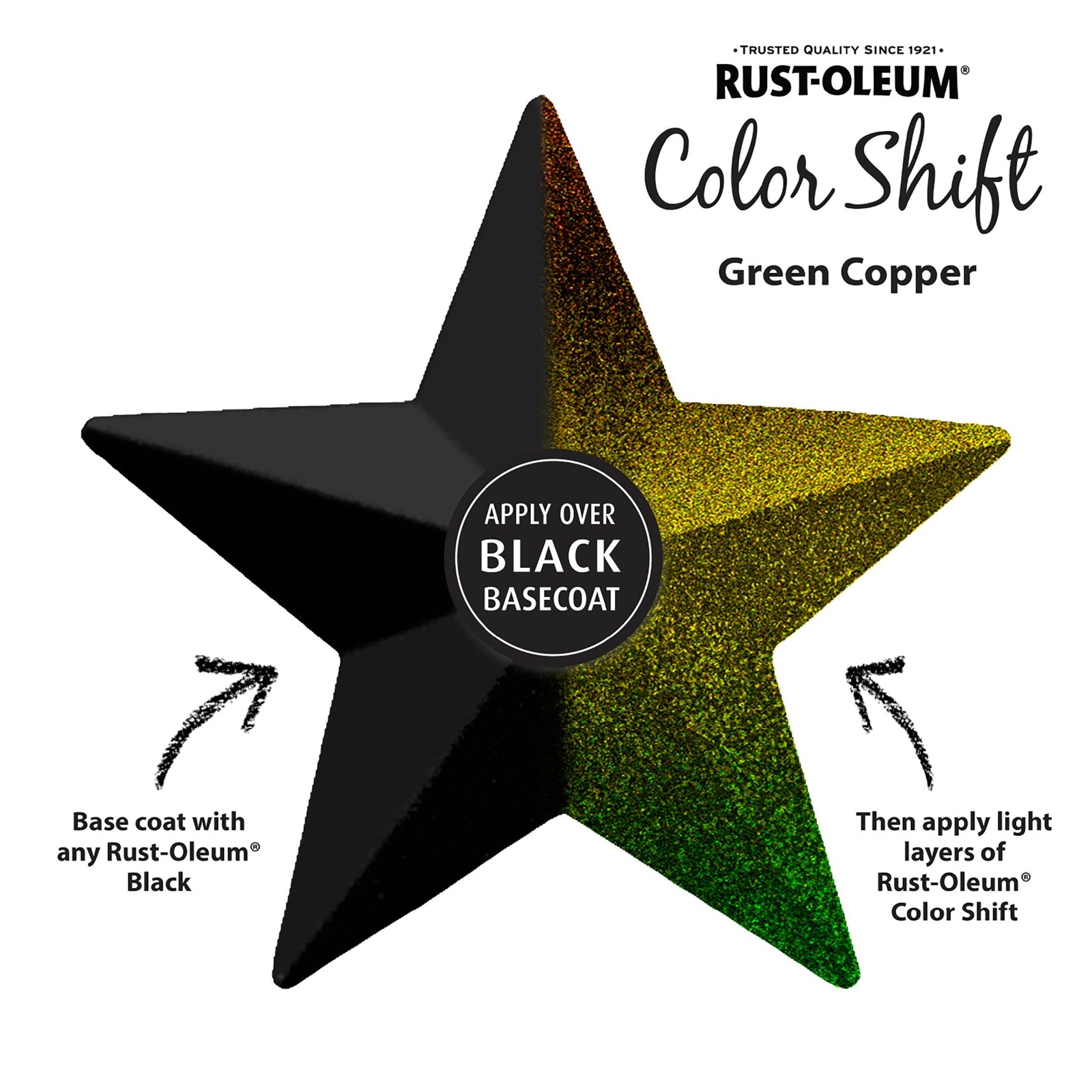 Green Copper Metallic Color Shift Chameleon Auto Spray Paint 11 oz