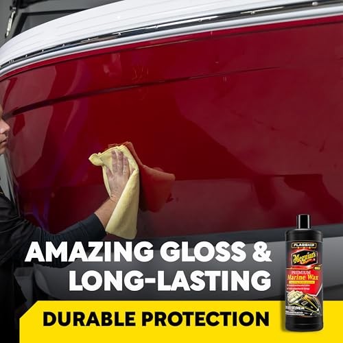 Meguiar’s Flagship Premium Marine Wax, M6332, Easy-to-Use 32 Fl Oz (Pack of 1)