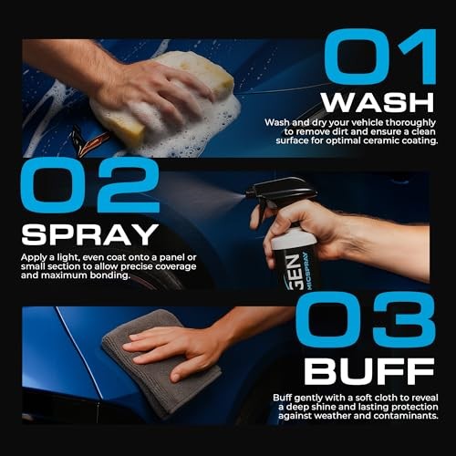 Ceramic Spray Silicon Dioxide — Easy to Apply, Ceramic 8 Ounce (Pack of 1)