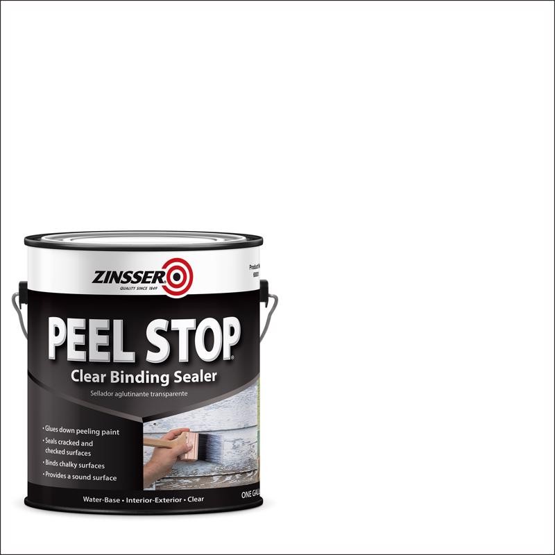 Zinsser Peel Stop Clear Bonding Primer 1 Gal – Water-Based Sealer – Pack of 2