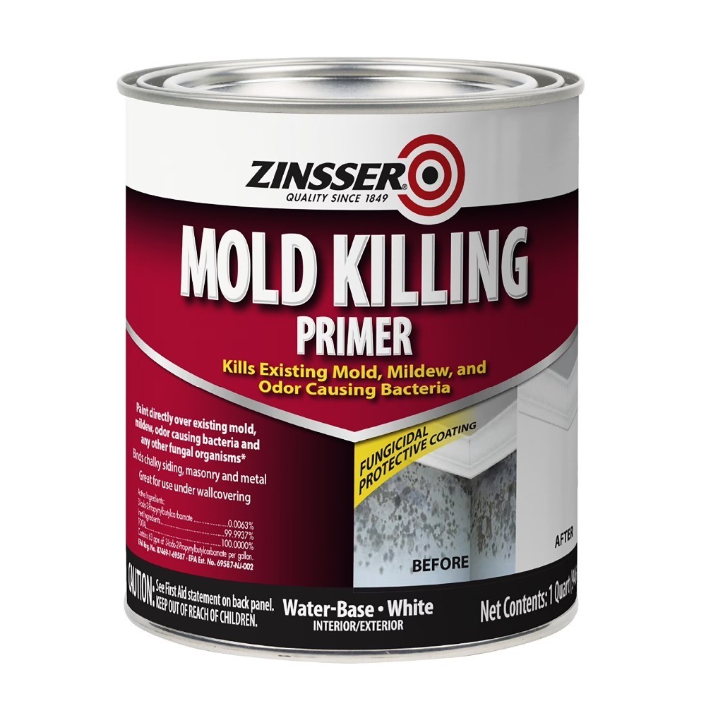 White 1 Quart Killing Primer Paint Sealer