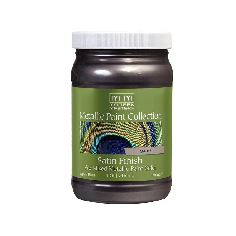 Modern Masters 1 qt ME24332 Smoke Metallic Paint Collection Water-Based – Satin