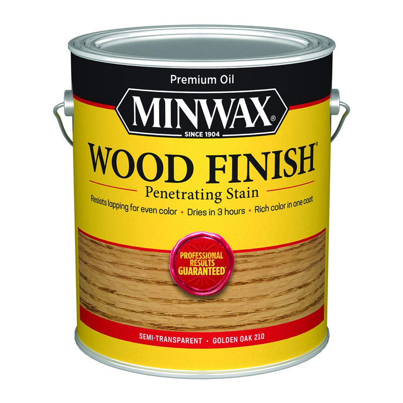 Minwax 710710000 Wood Finish 210B Golden Oak 1 Gallon
