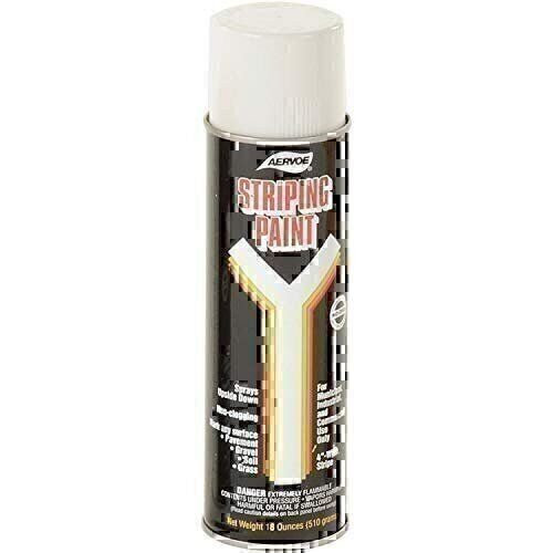 Aervoe 710 White Line Striper Spray Paint – Lot of 12