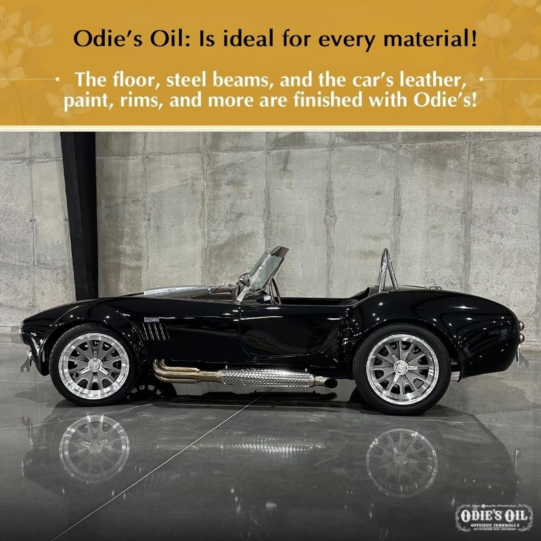 Odie’s Universal Oil – Easy Application & Maintenance