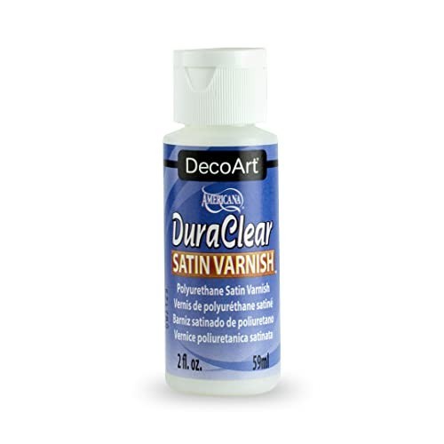 Varnish Satin 2 Ounce Polyurethane Clear Coat Interior Exterior Wood Sealer For