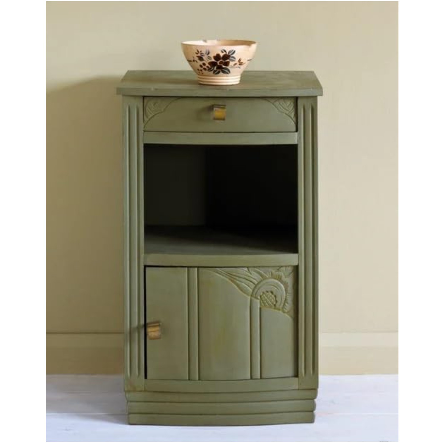 Olive Chalk Paint – Furniture & Décor – No Sanding/Priming