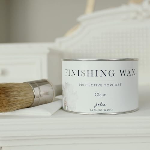 Clear Finishing Wax – Protective Topcoat for Chalk Style Furniture Paint, Raw