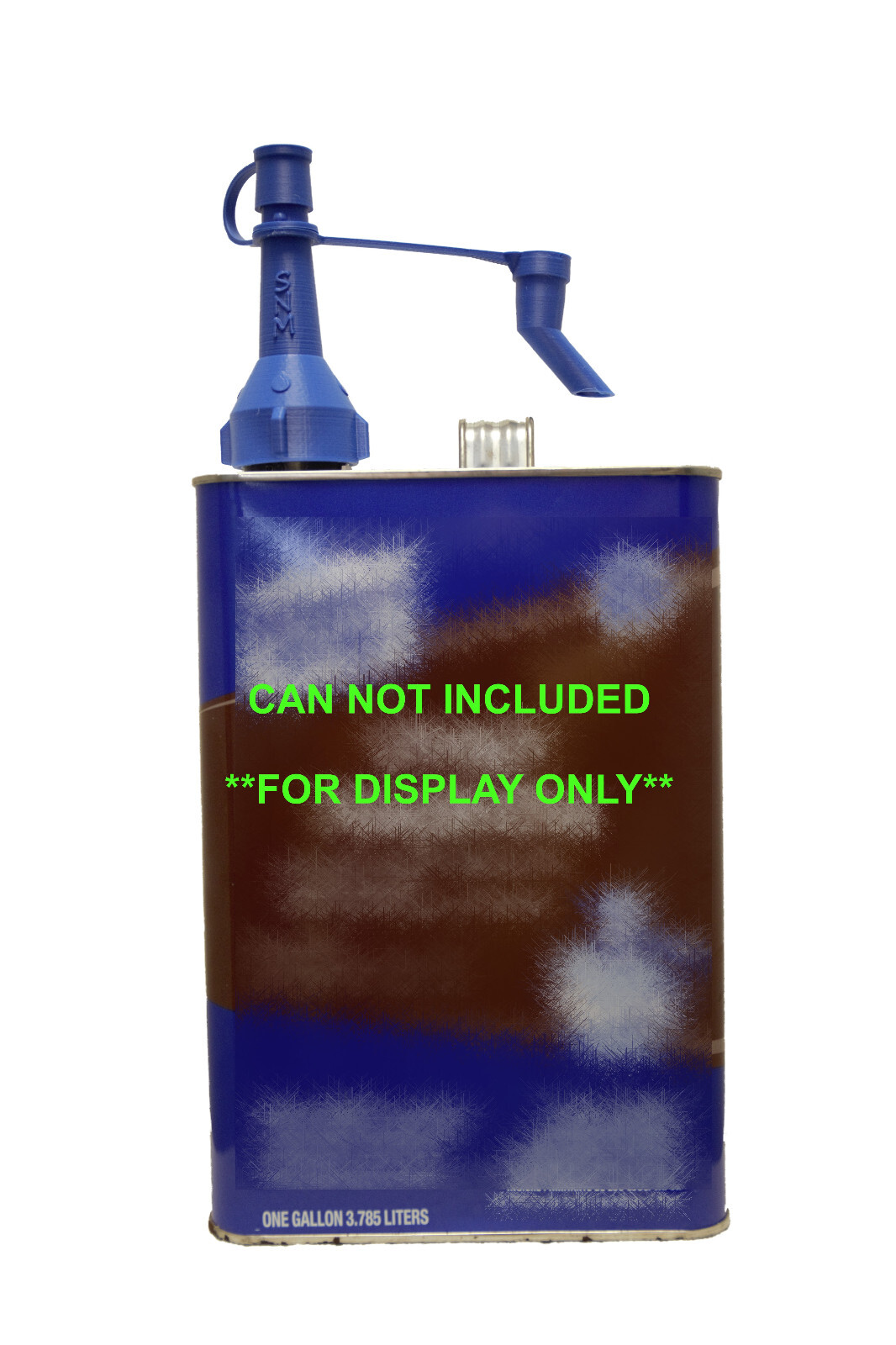 SPILL-NO-MORE® “Original” Solvent Can Spout with Adapters – Fits Metal & Plastic