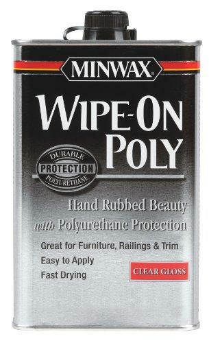 Minwax 40900000 Wipe-On Poly, 1 Pint, Gloss