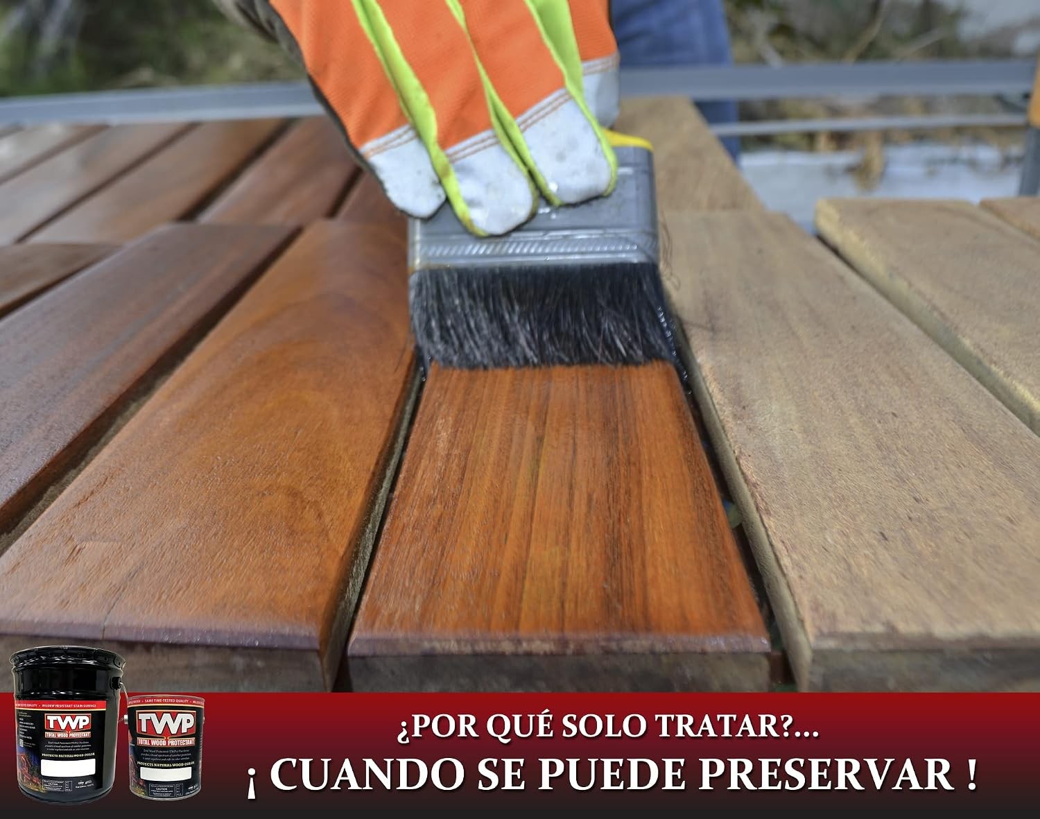 Amteco 103 1 Gallon Dark Oak Exterior Wood Stain