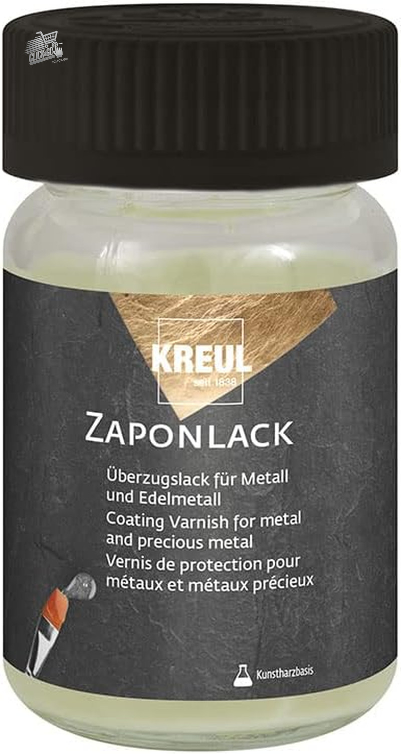 Zapon Lacquer 60ml Transparent Protective Paint Polished Metal Antioxidant 2pcs