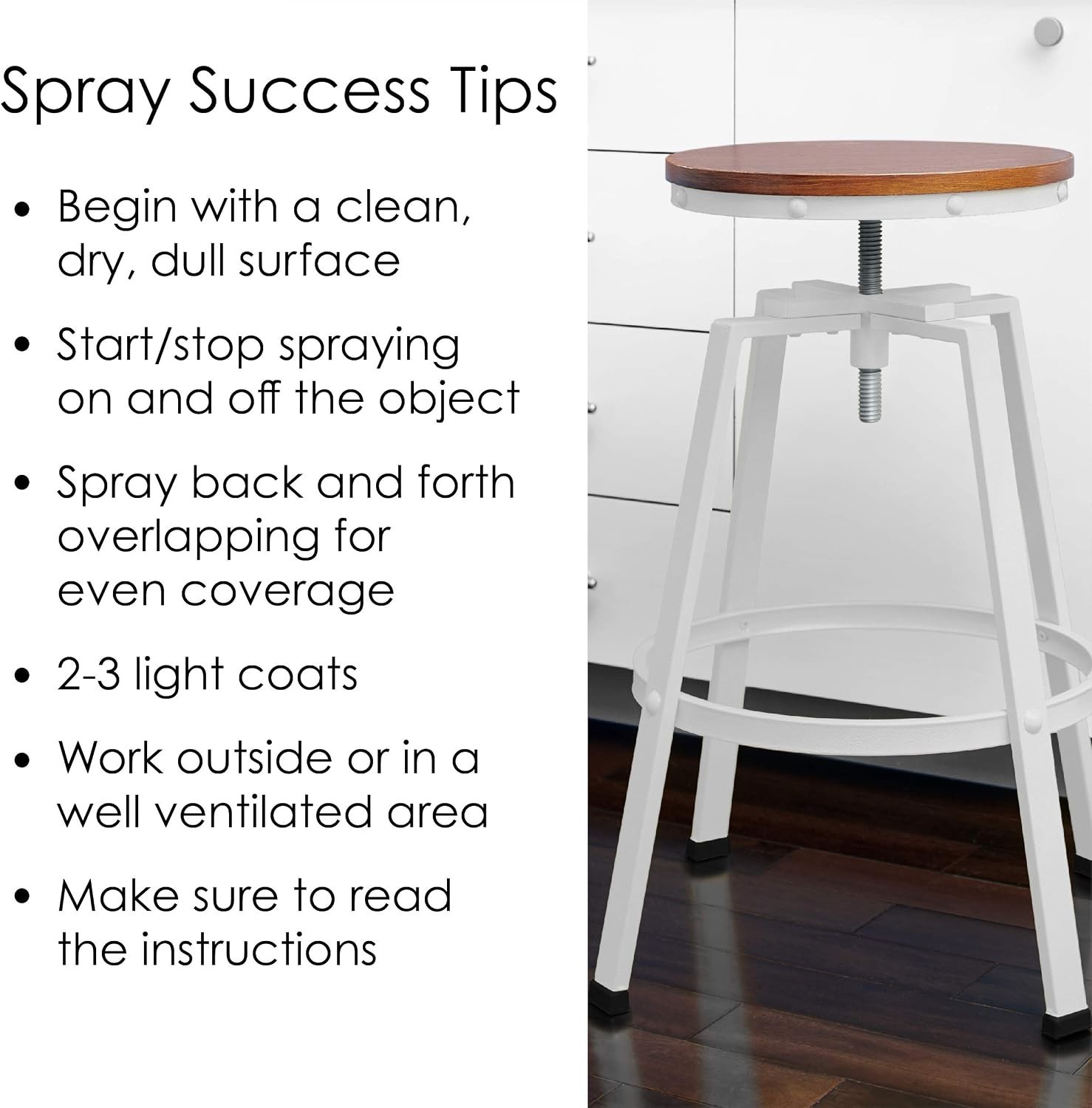 12 oz Krylon Fusion All-In-One White Paint – Fast Drying, Waterproof Finish