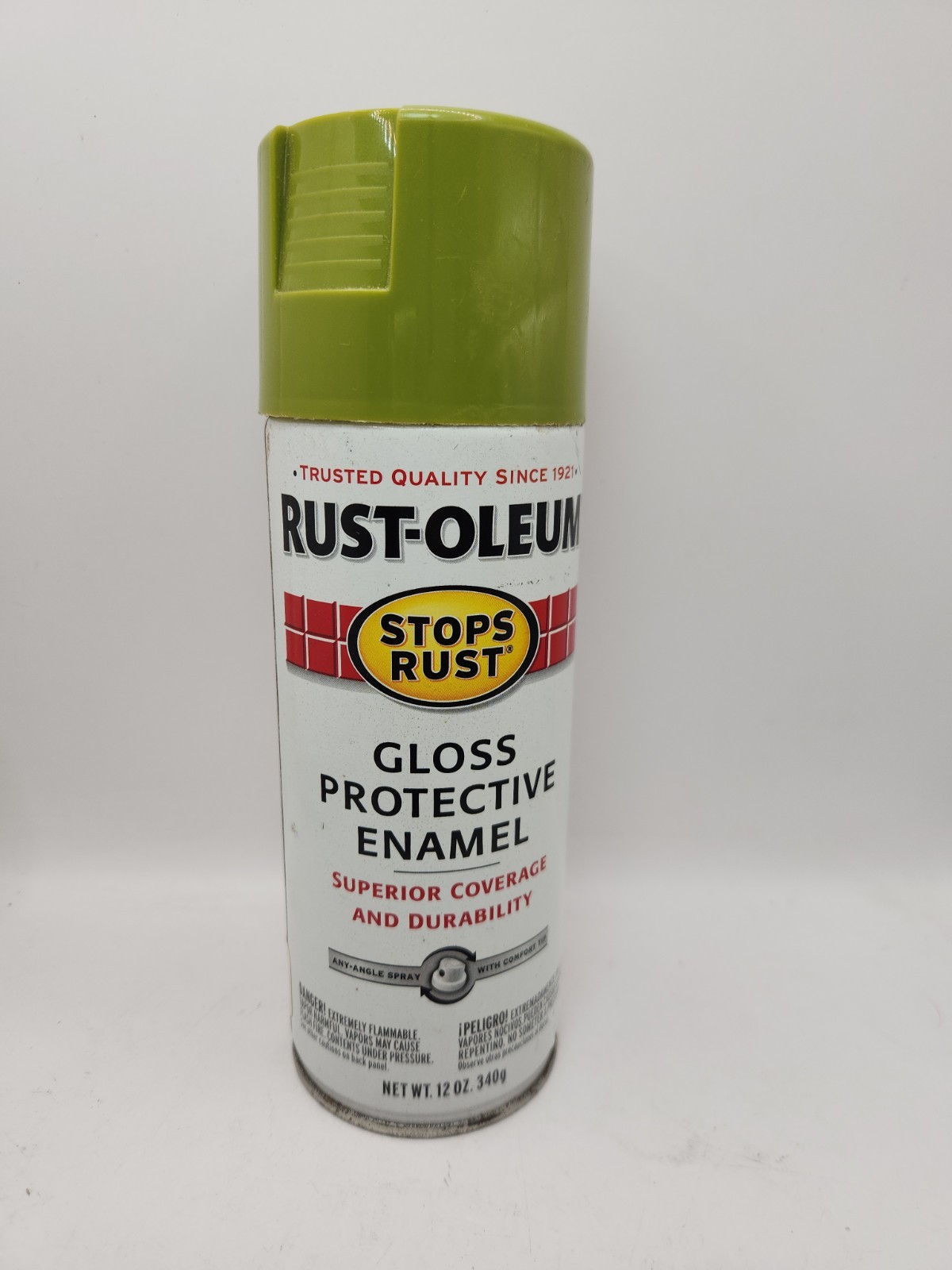 Rust-Oleum 12 oz. Fern Green Spray Paint Can Vtg 250705 Graffiti Rare Color
