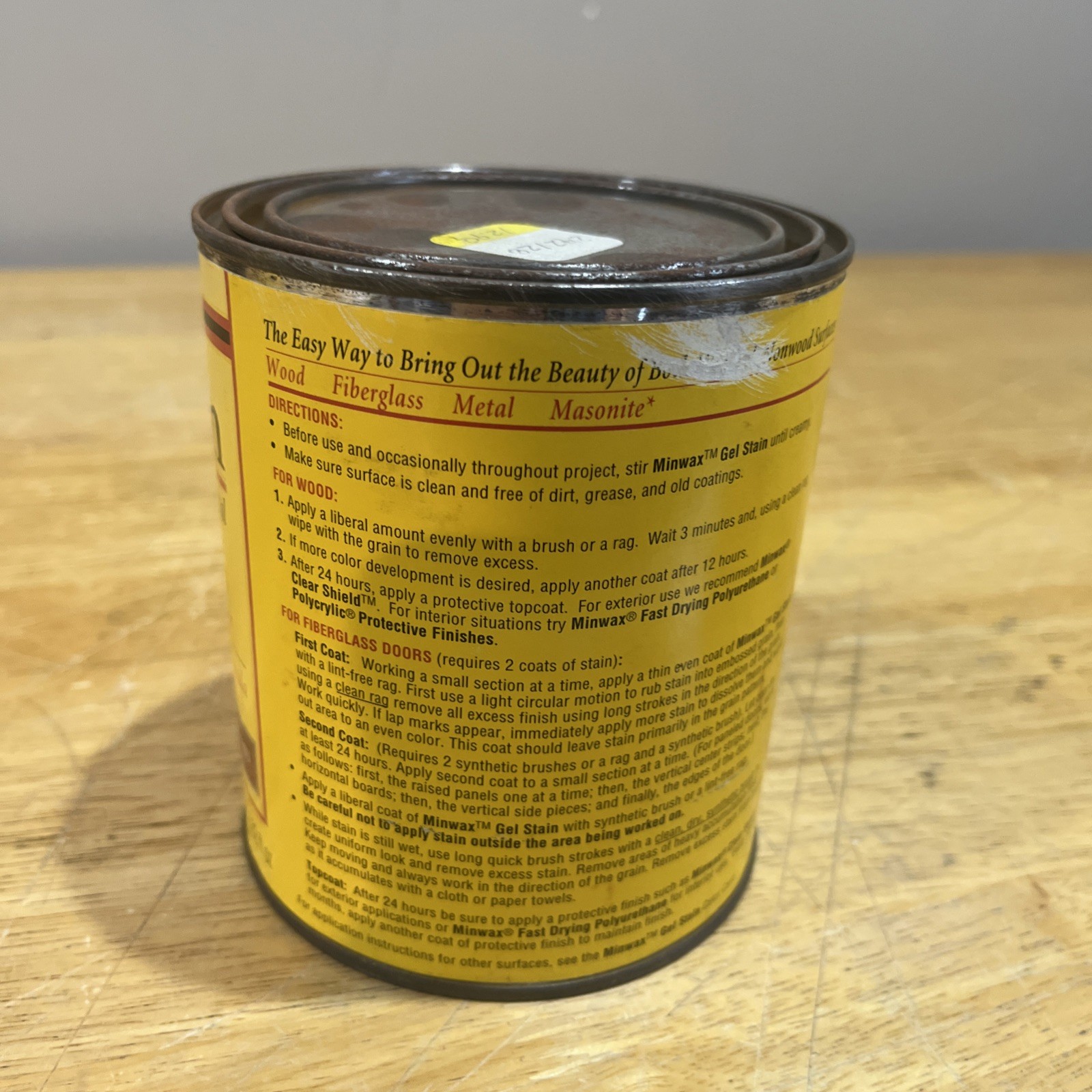 Minwax Gel Stain – Multi-Surface Stain – Antique Maple – 32 Fl Oz