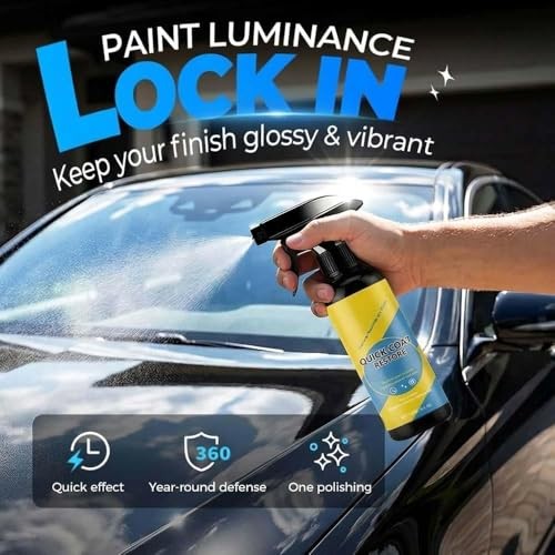 Nano Quick Coat Restore Coating Spray, 2026 Advanced Automobile Quick-Acting