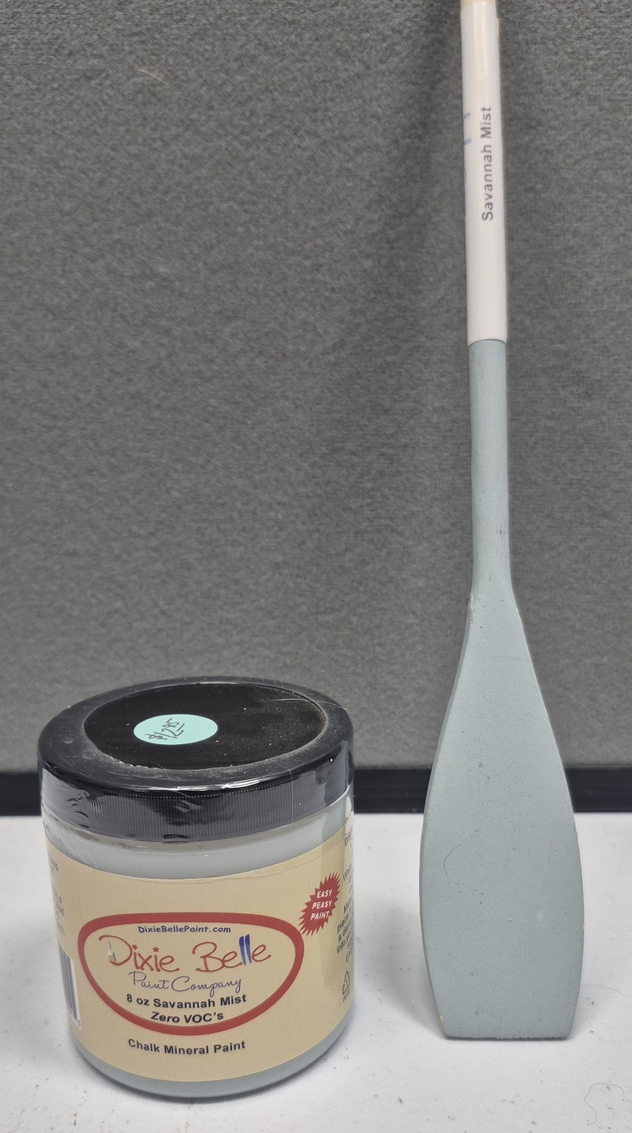Dixie Belle Paint Chalk Mineral Paint 8oz “Savannah Mist” Color New Furniture