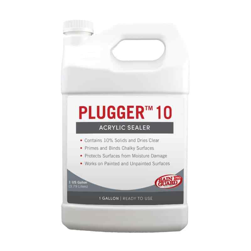 Plugger 10 Clear Masonry & Wood Acrylic Flat Sealer