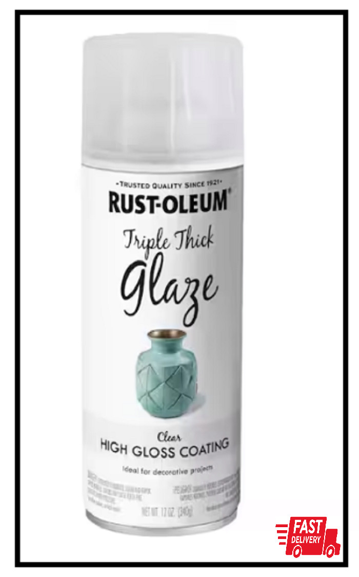 Rust-Oleum Triple Thick Glaze Clear High Gloss Coating, 12 oz