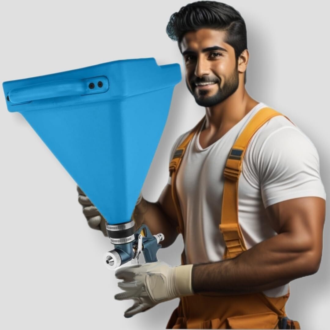 New! Fits Avanti 2 Gallon, Gravity Feed Texture Spray Gun – Includes 3 Nozzle S