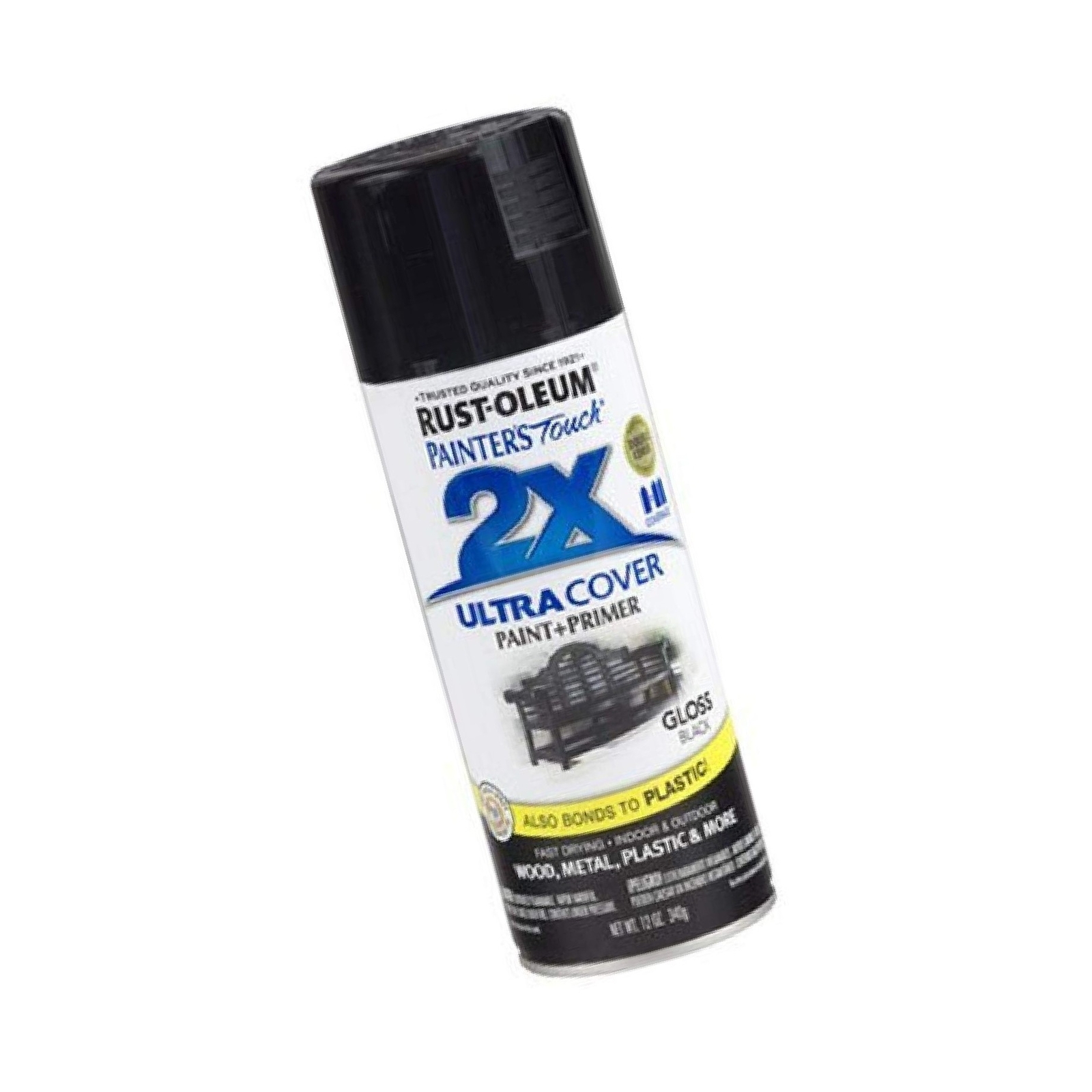 Rust-Oleum 249122 Painter’s Touch 2X Ultra Cover, 12 Ounce (Pack of 1), Gloss…