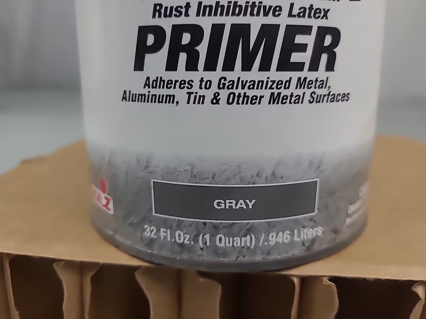 1x Hammerite Rust Cap Primer GRAY 1 Quart Discontinued