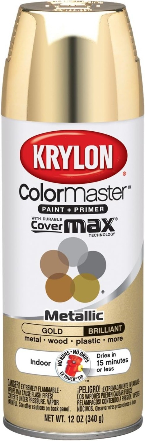 ColorMaster Gold Metallic Paint – Indoor/Outdoor Use