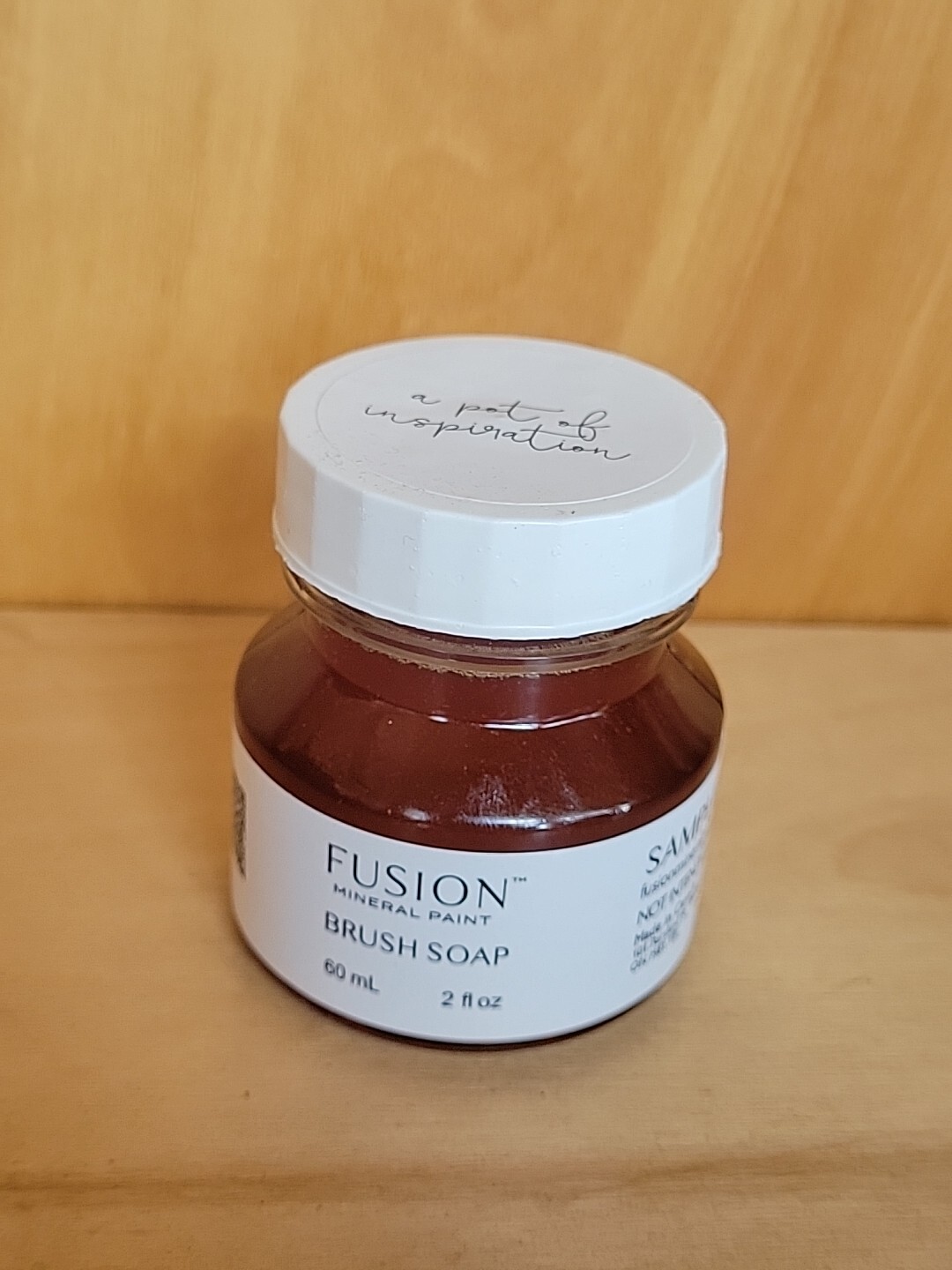 Fusion Mineral Paint Brush Soap 2oz.