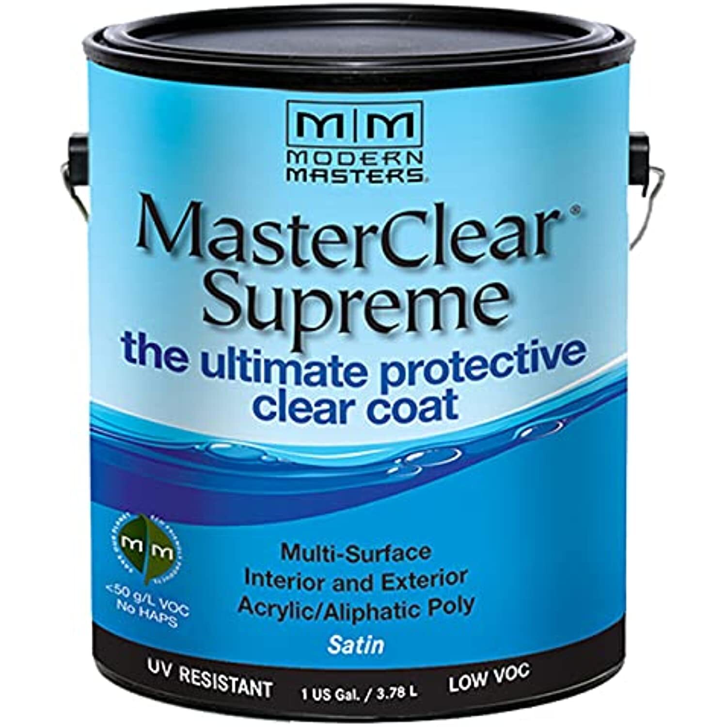 MODERN MASTERS MCS902GAL Clear Coat Satin