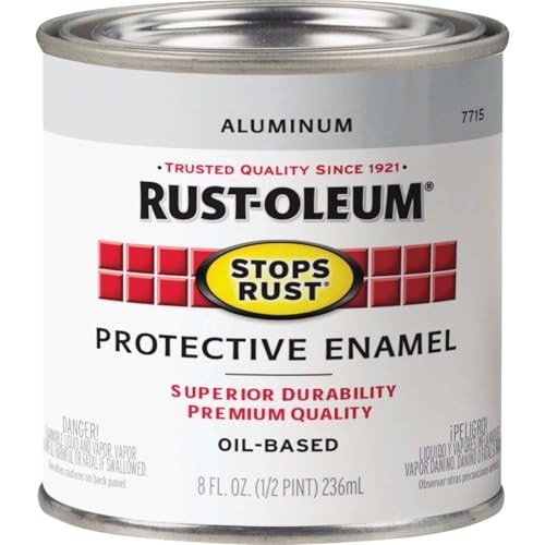 NEW Gloss Enamel Paint Rust Preventive Oil-Based Coating 8 oz Interior Exterior