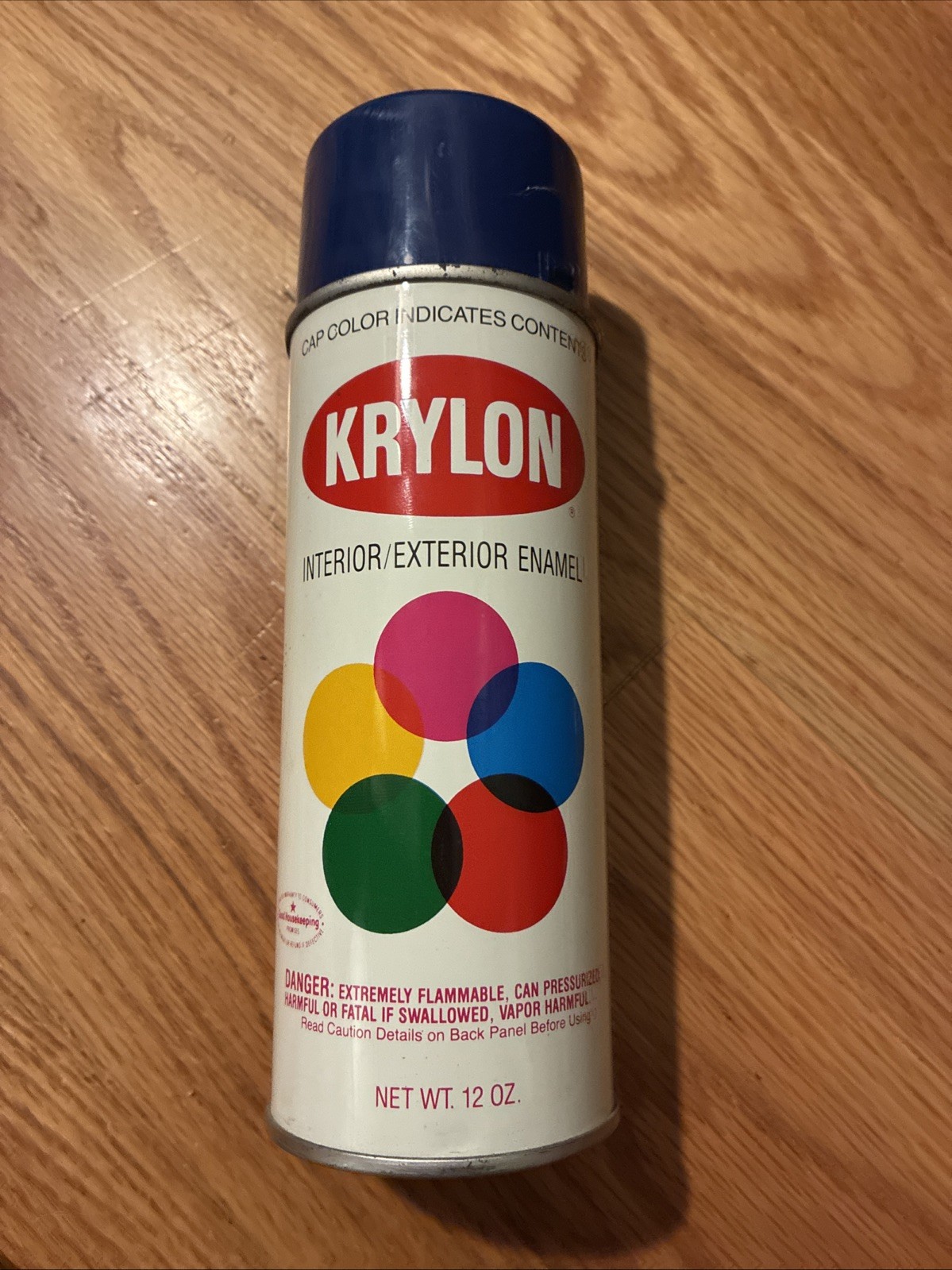 Krylon Industrial Spray Paint, Blue, 12 Oz X